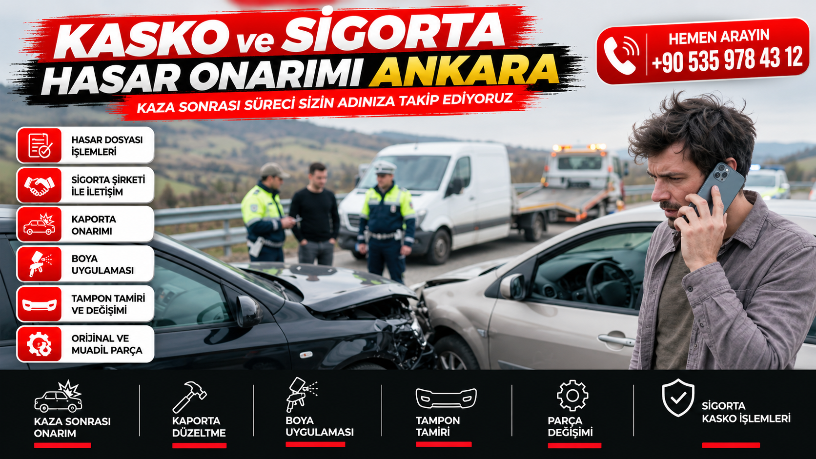 Kasko ve Sigorta Hasar Onarımı
